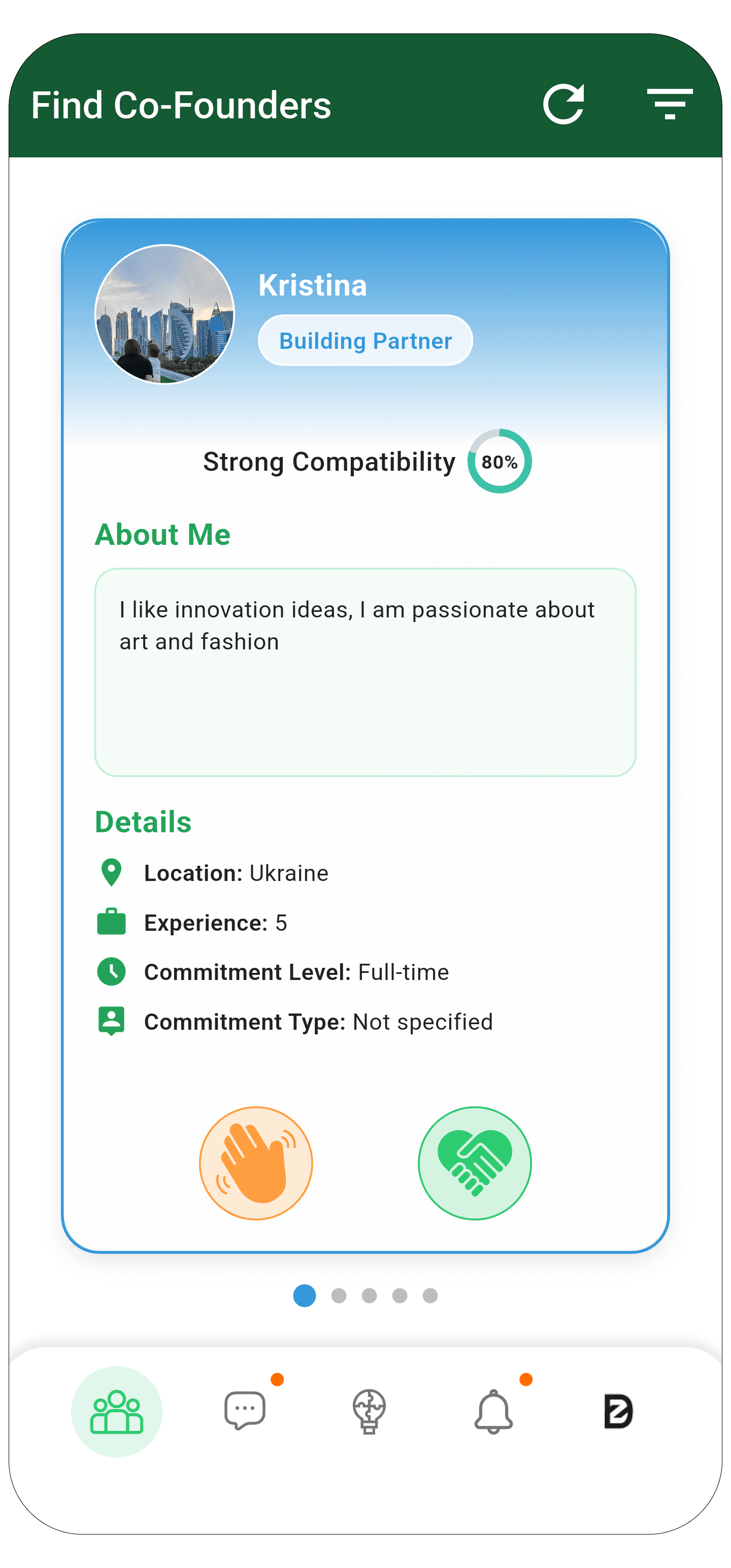 Comatch App Screenshot