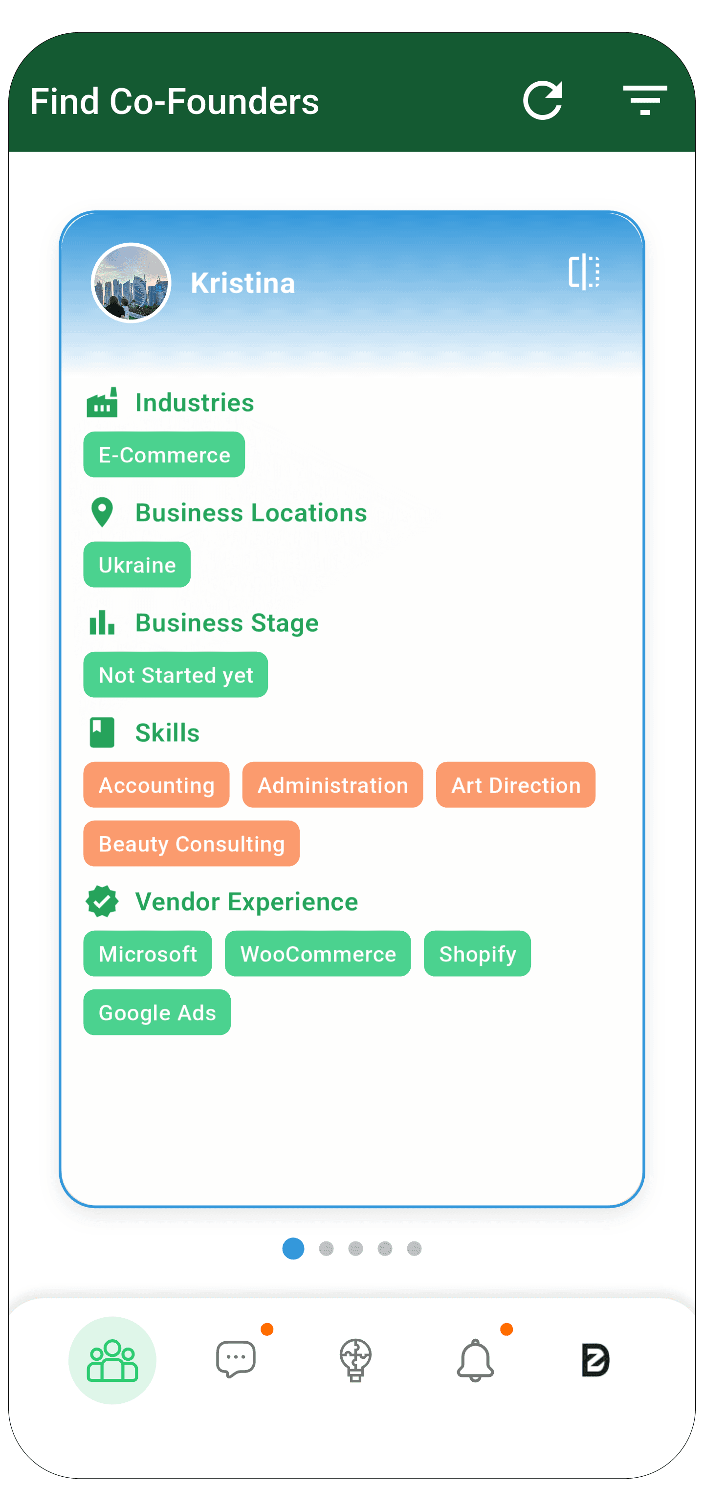 Comatch App Screenshot