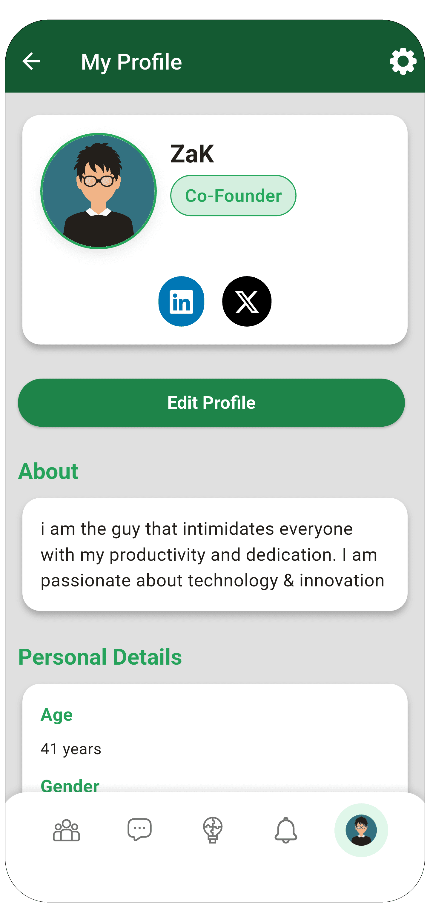 Comatch App Screenshot